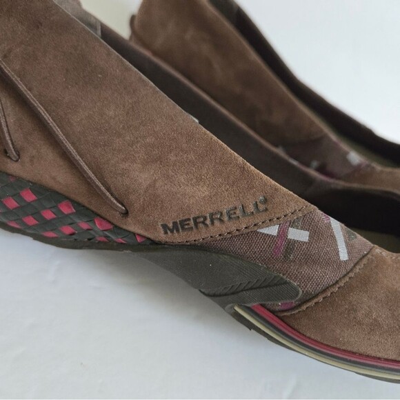 Merrell Brown Wedges Shoes size 6.5 - Picture 4 of 14